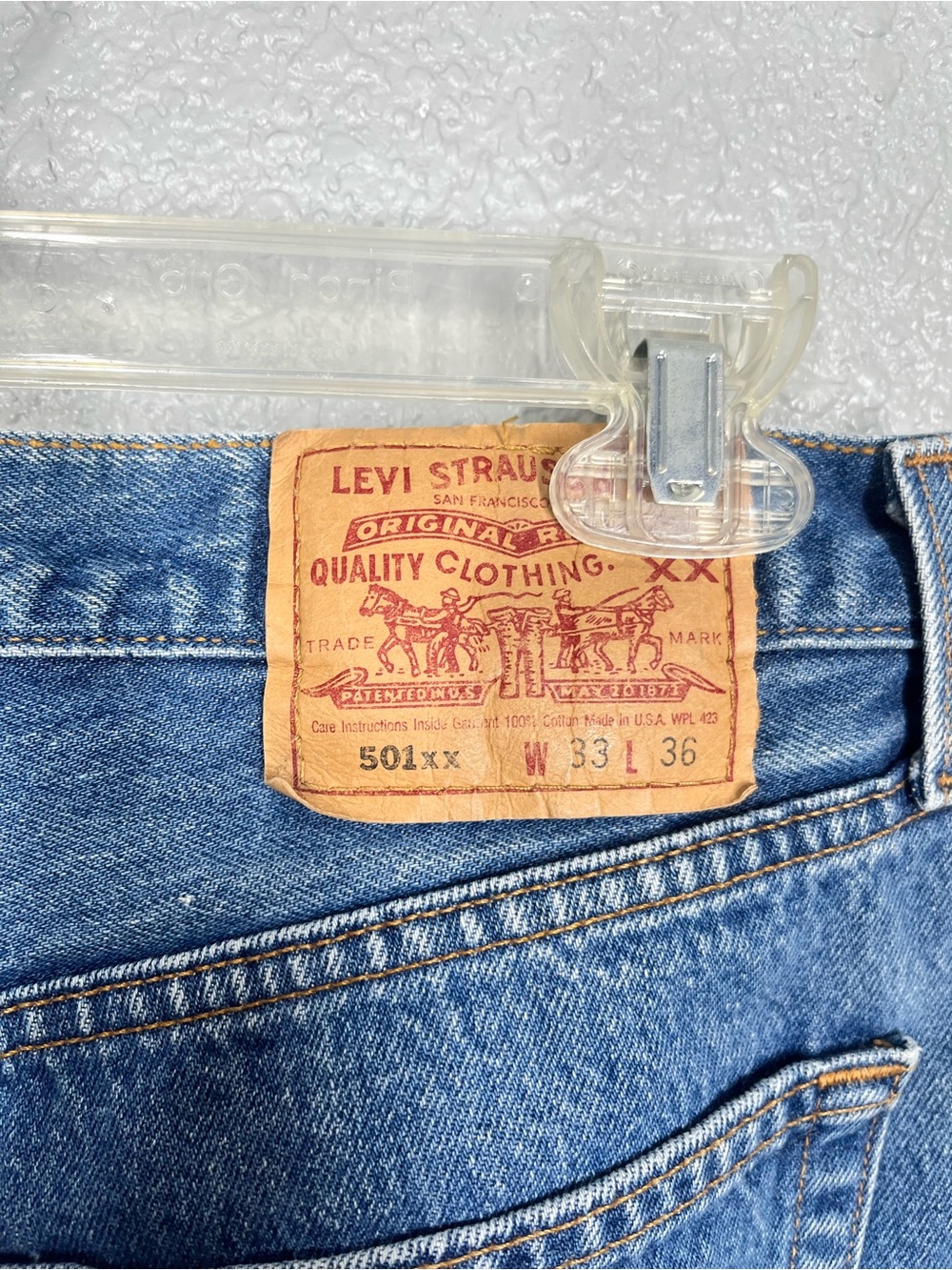 Vintage Levi’s Made in the USA 501xx Jeans - Picture 3 of 10